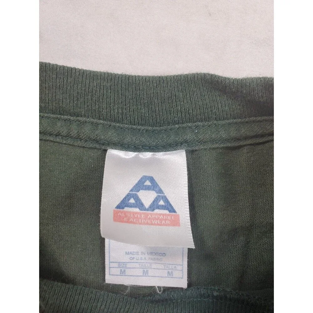 CAPE BRETON ISLAND Rock in The Sea Green Tee T-Shirt M Medium Canada - Picture 6 of 12